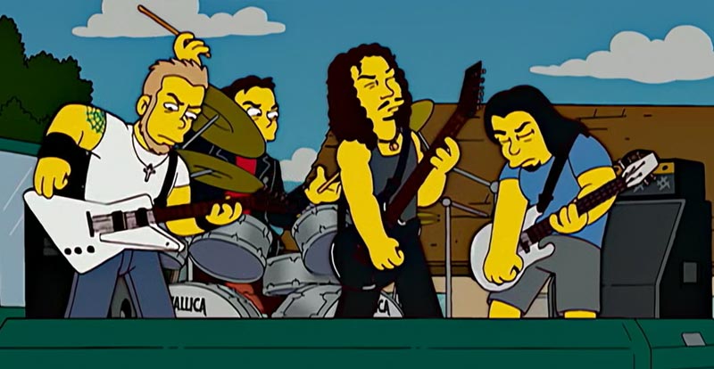 Metallica - The Simpsons