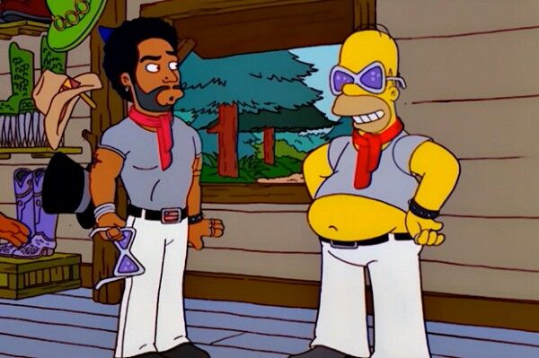Lenny Kravitz - The Simpsons