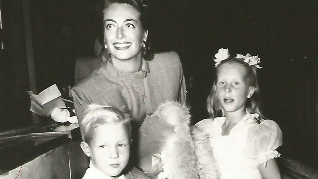 Joan Crawford y sus hijos