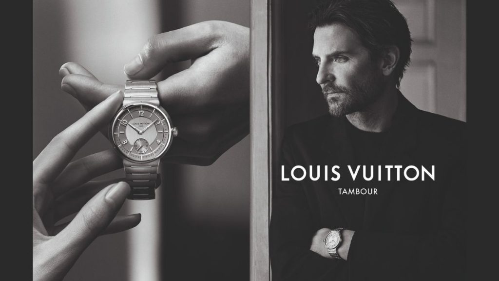 Bradley Cooper Tambour by Louis Vuitton